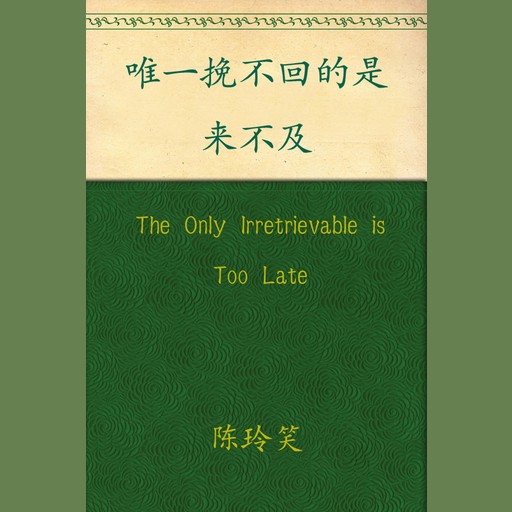The Only Irretrievable is Too Late, Chen Lingxiao