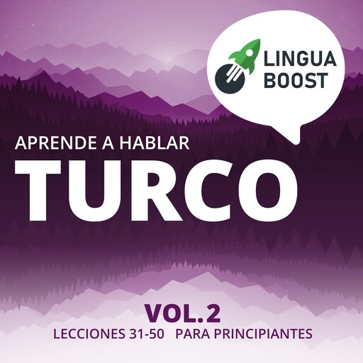 Aprende a hablar turco Vol. 2, LinguaBoost