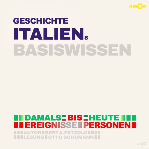 Geschichte Italiens - Damals bis heute. Ereignisse, Personen, Zusammenhänge - Basiswissen (ungekürzt), Bert Alexander Petzold