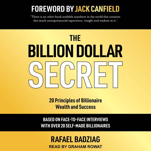 The Billion Dollar Secret, Jack Canfield, Rafael Badziag