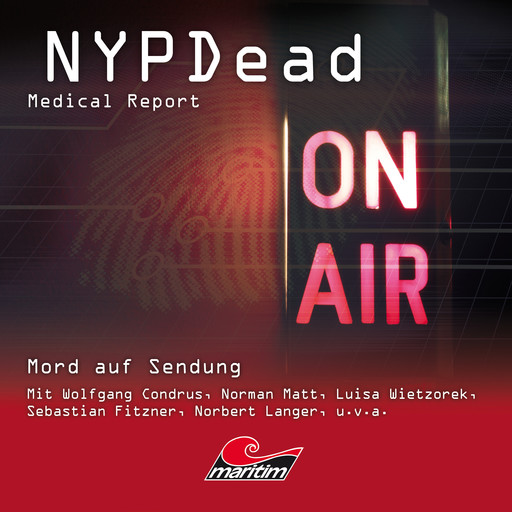 NYPDead - Medical Report, Folge 13: Mord auf Sendung, Markus Topf, Vanessa Topf