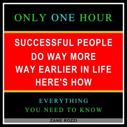 Successful People Do Way More Way Earlier in Life Here's How, Zane Rozzi