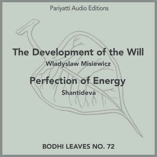 The Development of the Will and Perfection of Energy, Shantideva, Wladyslaw Misiewicz