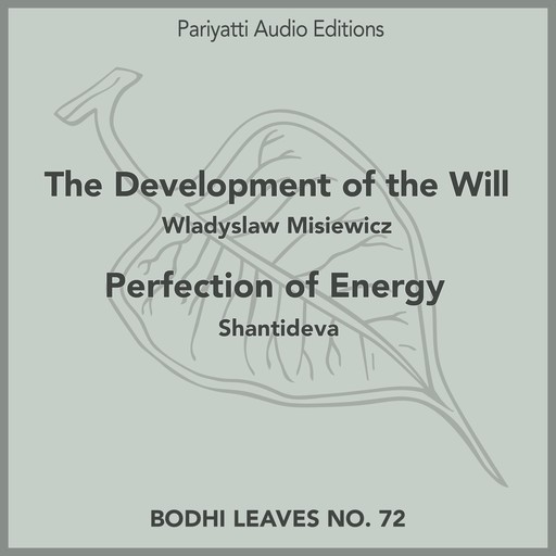 The Development of the Will and Perfection of Energy, Shantideva, Wladyslaw Misiewicz