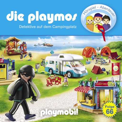 Die Playmos - Das Original Playmobil Hörspiel, Folge 66: Detektive auf dem Campingplatz, Florian Fickel, David Bredel