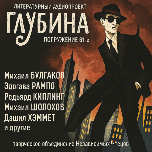 Глубина. Погружение 61-е. Сборник рассказов., Михаил Булгаков, Агата Кристи, Дэшил Хэммет, Михаил Шолохов, Гилберт Кит Честертон, Редьярд Киплинг, Борис Лавренёв, Монтегю Родс Джеймс, Эдвард Фредерик Бенсон, Отто Рунг, Эдогава Рэмпо