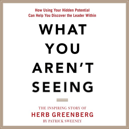What You Aren't Seeing, Patrick Sweeney