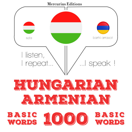 Magyar - örmény: 1000 alapszó, JM Gardner