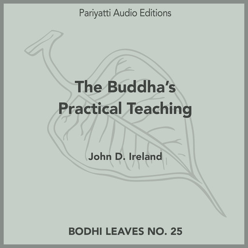 The Buddha’s Practical Teaching, John Ireland