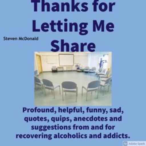 Thanks for Letting Me Share, Steven McDonald