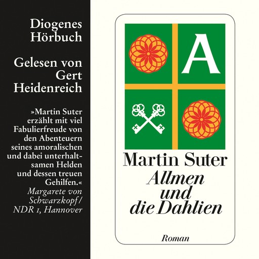 Allmen und die Dahlien - Allmen 3 (Unabridged), Martin Suter