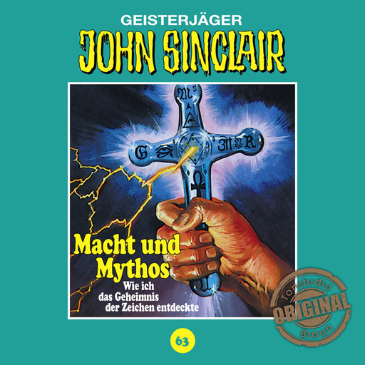 John Sinclair, Tonstudio Braun, Folge 63: Macht und Mythos. Folge 3 von 3, Jason Dark