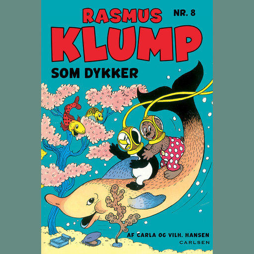 Rasmus Klump som dykker, Carla Hansen, Vilhelm Hansen