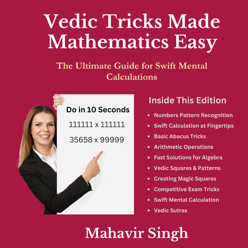 Vedic Tricks Made Mathematics Easy, MAHAVIR SINGH