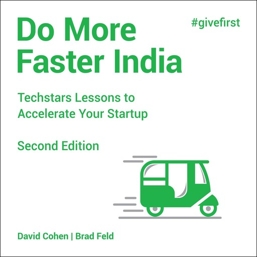 Do More Faster India, David Cohen, Brad Feld