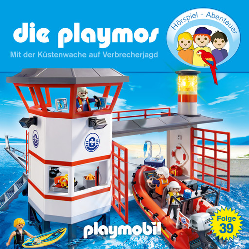 Die Playmos - Das Original Playmobil Hörspiel, Folge 39: Mit der Küstenwache auf Verbrecherjagd, Simon X. Rost, Florian Fickel