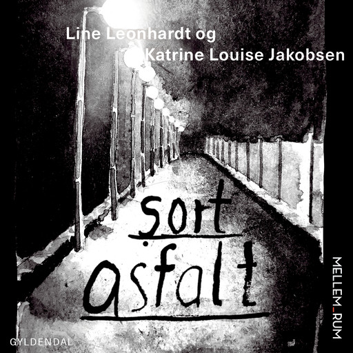 Mellem_rum. Sort asfalt, Line Leonhardt, Katrine Louise Jakobsen