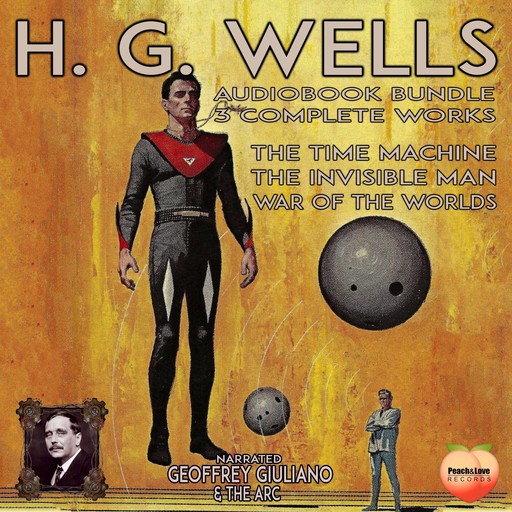 H. G. Wells Audiobook Bundle 3 Complete Work, Herbert Wells