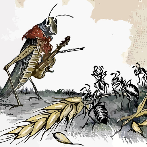 The Grasshopper and the Ants, Aesop, Hugh Fraser