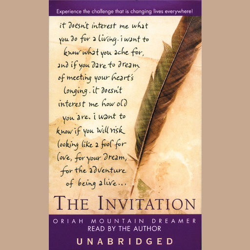 The Invitation, Oriah