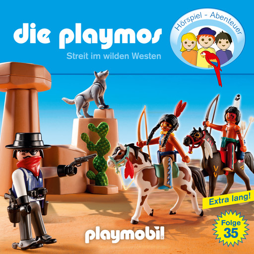 Die Playmos - Das Original Playmobil Hörspiel, Folge 35: Streit im Wilden Westen, Florian Fickel, David Bredel