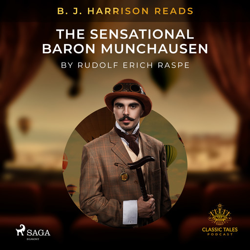 B. J. Harrison Reads The Sensational Baron Munchausen, Rudolf Erich Raspe