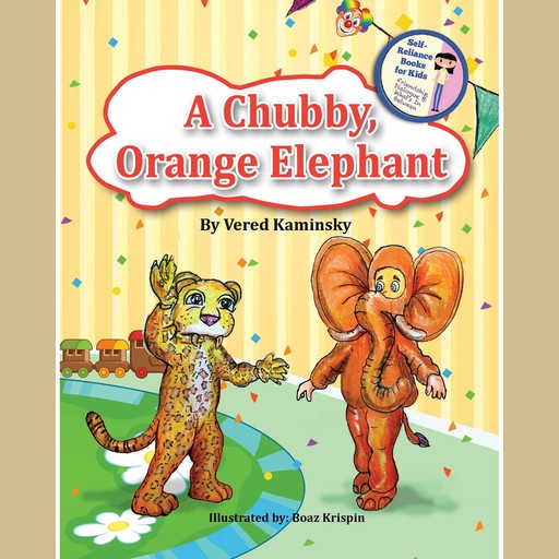 A Chubby, Orange Elephant, Vered Kaminsky