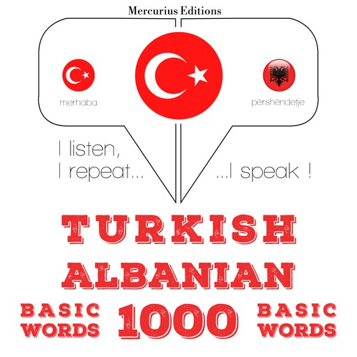 Türkçe - Arnavutça: 1000 temel kelime, JM Gardner
