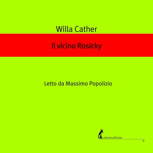 Il vicino Rosicky, Willa Cather