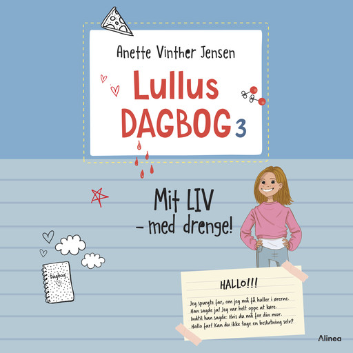 Lullus dagbog 3 - Mit liv - med drenge!, Rød Læseklub, Anette Vinther Jensen