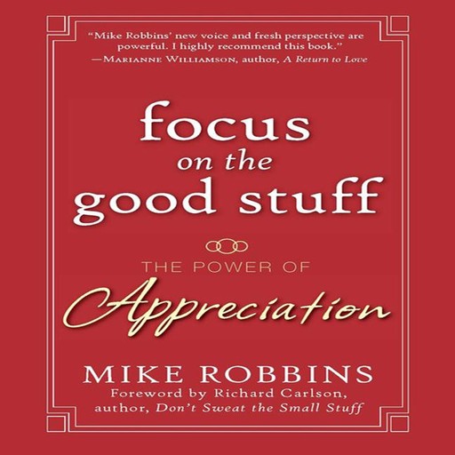 Focus on the Good Stuff, Mike Robbins