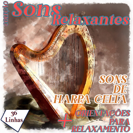 Coleção Sons Relaxantes - sons de harpa celta, Silvia Strufaldi