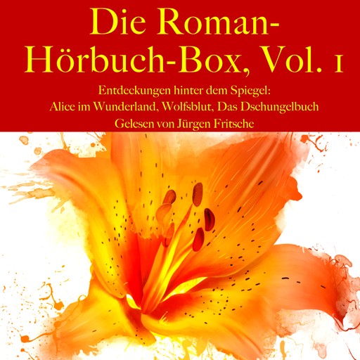 Die Roman-Hörbuch-Box, Vol. 1: Entdeckungen hinter dem Spiegel, Jack London, Lewis Carroll, Rudyard Kipling