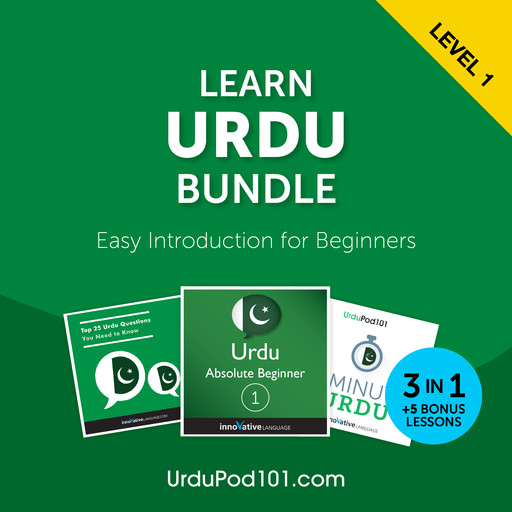 Learn Urdu Bundle - Easy Introduction for Beginners, UrduPod101.com, Innovative Language Learning LLC