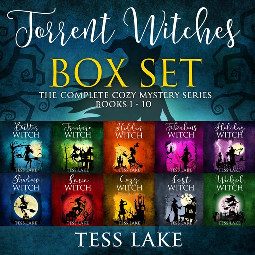 Torrent Witches Cozy Mysteries Complete Series (Books 1 - 10), Tess Lake
