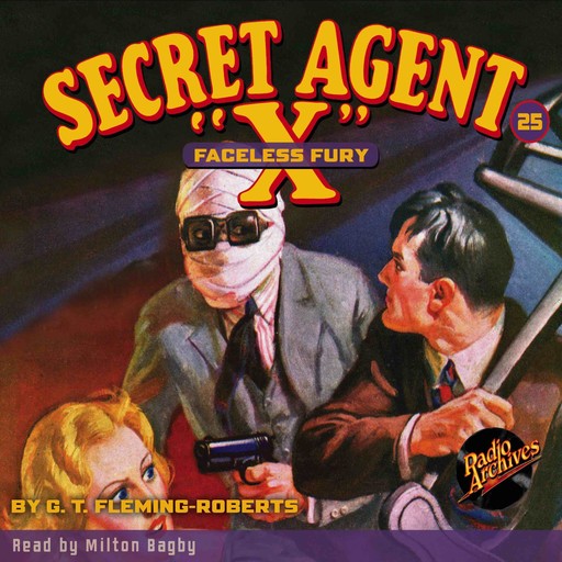 Secret Agent X #25: Faceless Fury, G.T.Fleming-Roberts