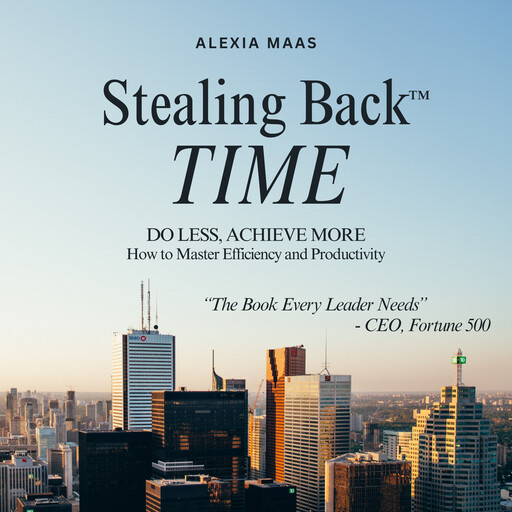 Stealing Back TIME, Alexia Maas