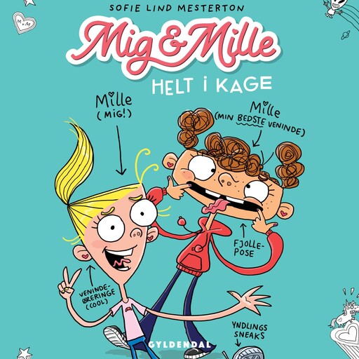 Mig & Mille - Helt i kage, Anne Sofie Hammer, Sofie Lind Mesterton