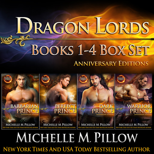 Dragon Lords Books 1 - 4 Box Set, Michelle Pillow