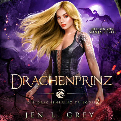 Drachenprinz - Die Drachenprinz Saga 2 - Romantasy Hörbuch, Jen L. Grey, Fantasy Hörbücher, Romantasy Hörbücher