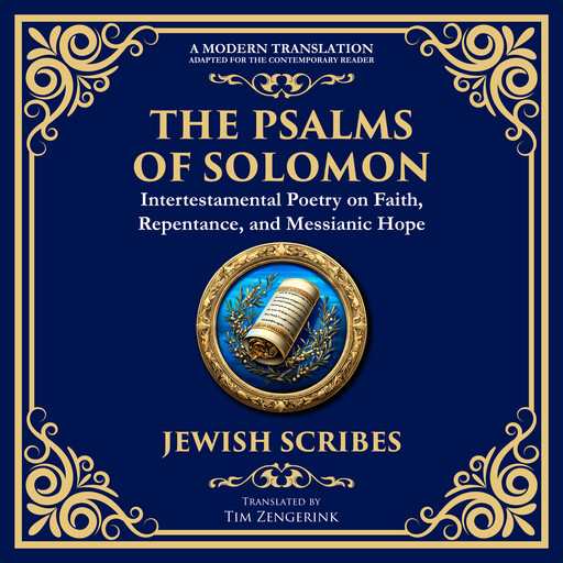 The Psalms of Solomon, Tim Zengerink, Jewish Scribes