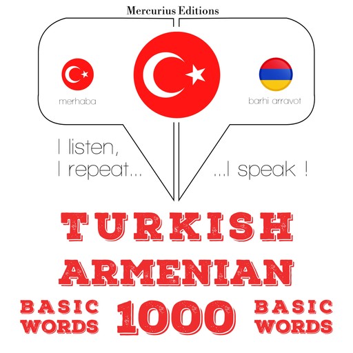 Türkçe - Ermenice: 1000 temel kelime, JM Gardner