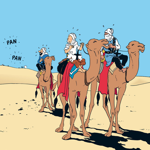 Krabban med guldklorna, Hergé, Lars Edström