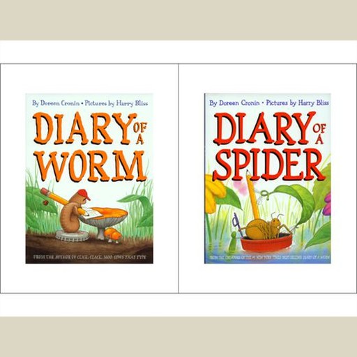 Diary of a Spider / Diary of a Worm, Doreen Cronin