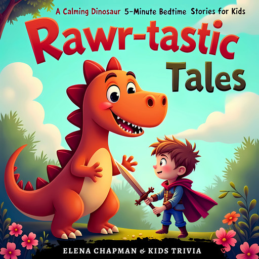 Rawr-tastic Tales. A Calming Dinosaur 5-Minute Bedtime Stories for Kids, Elena Chapman, Kids Trivia