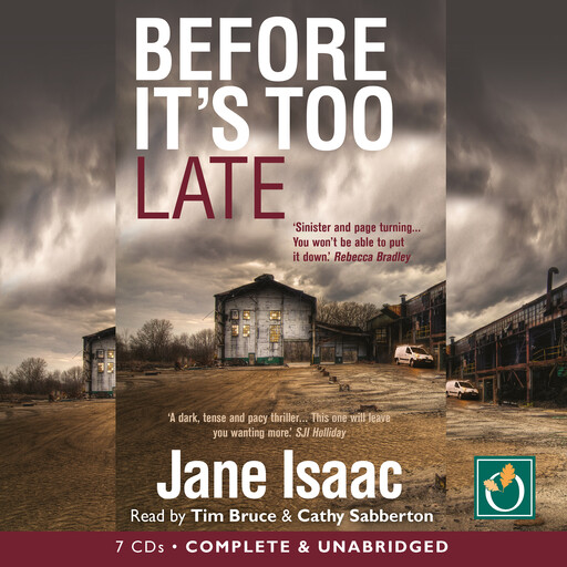 Before It's Too Late, Jane Isaac