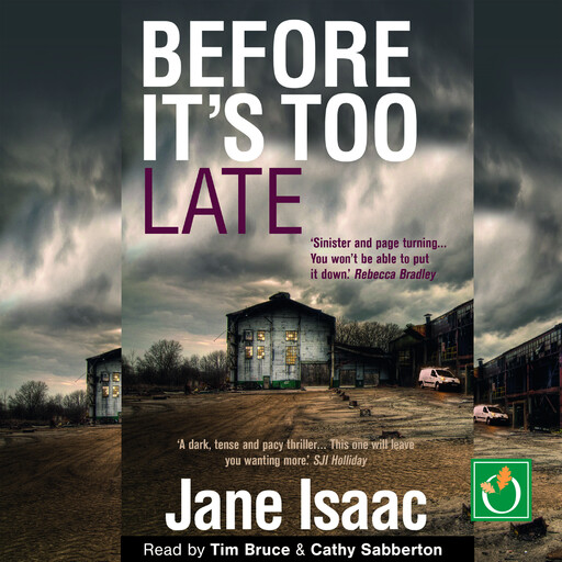 Before It's Too Late, Jane Isaac
