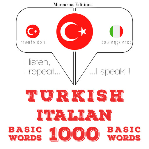 Türkçe - İtalyanca: 1000 temel kelime, JM Gardner