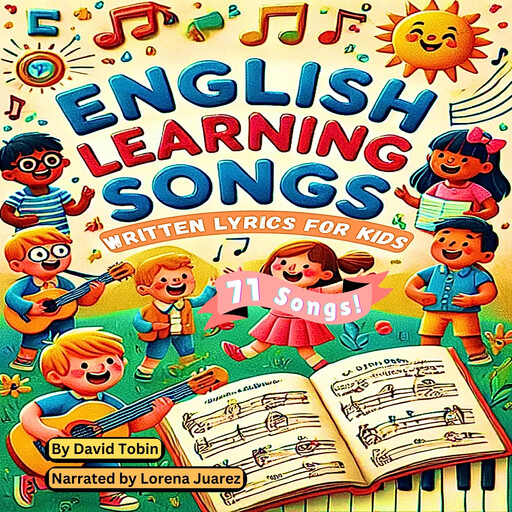 English Learning Songs: Written Lyrics for Kids, David Tobin