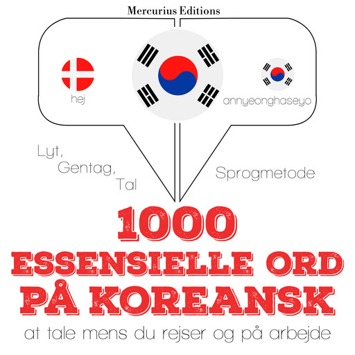 1000 essentielle ord på koreansk, JM Gardner